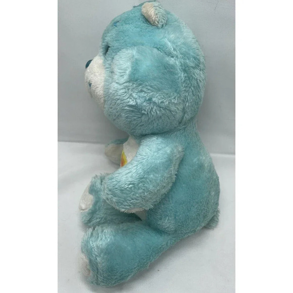 VINTAGE 1983 KENNER CARE BEARS WISH BEAR BLUE SHOOTING STAR PLUSH STUFFED ANIMAL - Picture 4 of 14